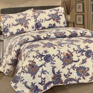 Hotel at home 3pc Quilt set King